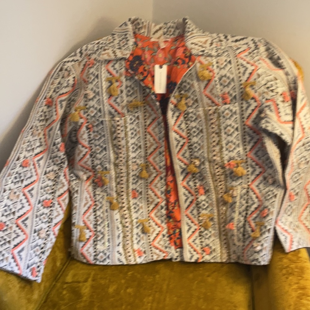 ✨last chance✨Anthropologie shacket Kellianne verb - Picture 7 of 10